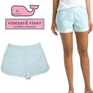 VINEYARD VINES NWT Seersucker Shorts girls Sz L